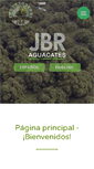 Mobile Screenshot of aguacatesjbr.com